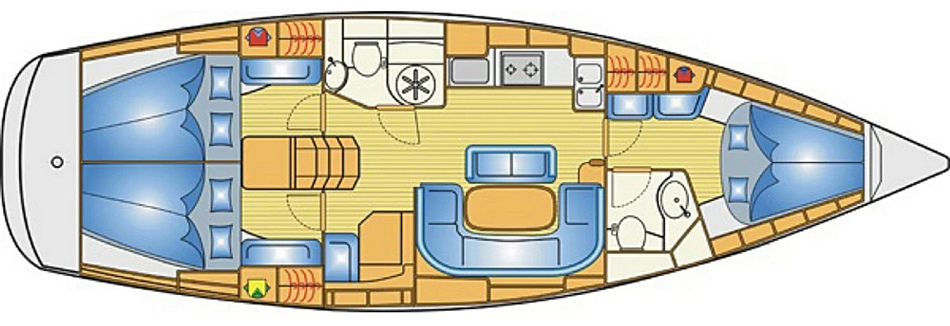 Archambault 40  deck layout