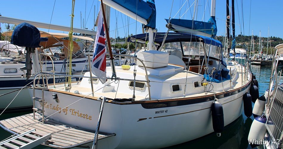 Whitby 42 for sale in Corfu